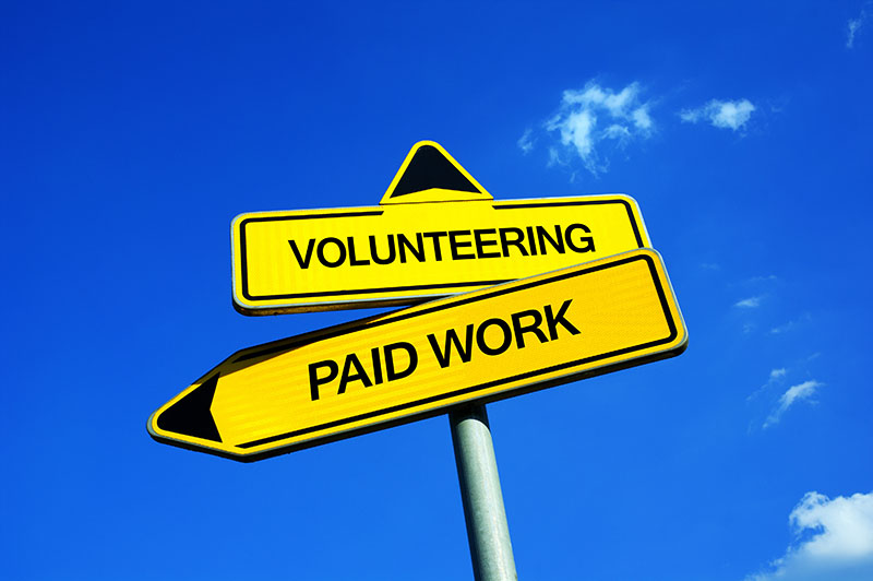 volunteer wages and overtime