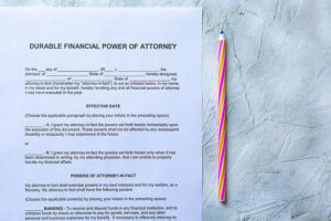 michigan financial power of attorney