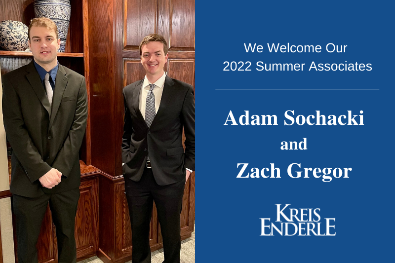 Adam Sochacki and Zach Gregor