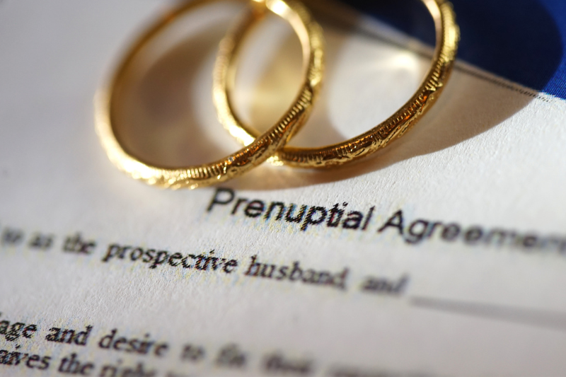 Antenuptial Prenuptial Agreements